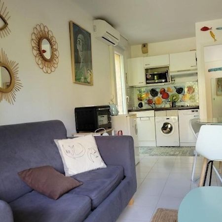 Nice Studio 30 M With Terrace And Pool Antibes Eksteriør bilde