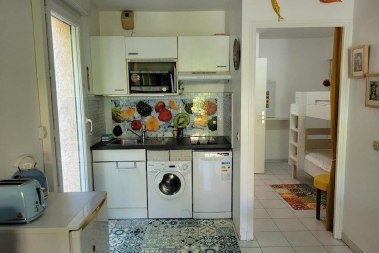 Nice Studio 30 M With Terrace And Pool Antibes Eksteriør bilde