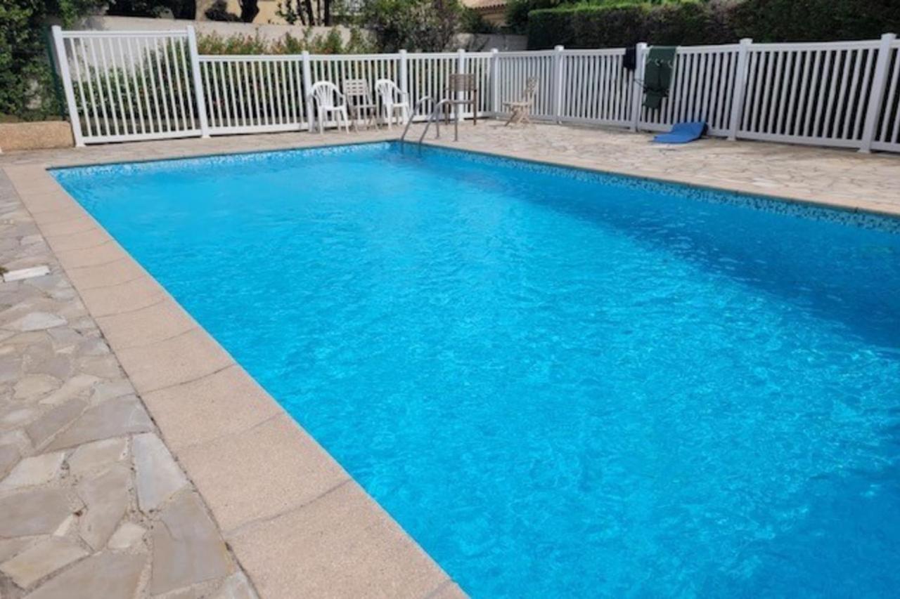 Nice Studio 30 M With Terrace And Pool Antibes Eksteriør bilde